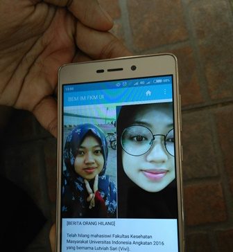 Mahasiswi UI Hilang