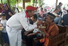 Aktivis Gelar Santunan