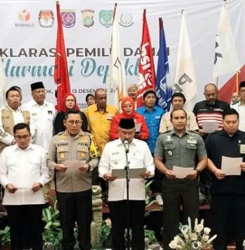 Pemkot, Forkopimda Hingga Partai Politik Sepakat Jaga Keamanan untuk Pemilu Damai