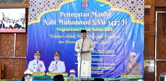 Peringatan Maulid Wujudkan Depok Aman dan Harmoni