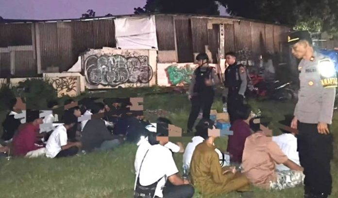 Bikin Gaduh Saat Konvoi Kendaraan, Puluhan Remaja Diciduk Polisi