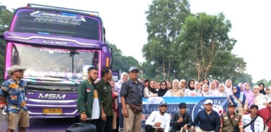 Janji Kampanye Wali Kota Ditepati, LPM Sawangan Baru Lepas Peserta Wisata Keberagaman