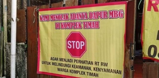 Terancam Gagal, Dapur MBG Komplek Timah Cinere Ditolak Warga
