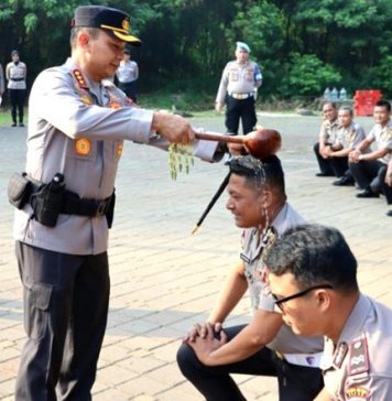Selamat! 121 Anggota Polres Metro Depok Naik Pangkat