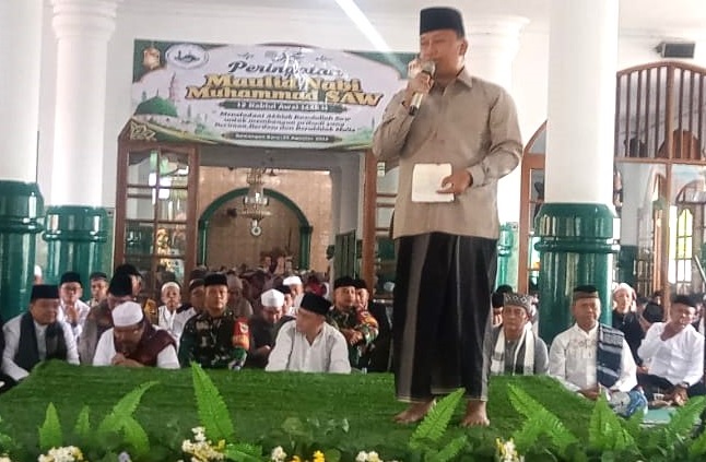 Maulid di Sawangan, Wali Kota Kupas Program Pembangunan
