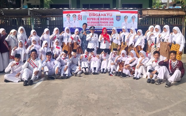 Lurah Pondokjaya Paparkan Program Wali Kota di Momen HUT Ke-81 RI