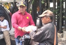 PAC Gerindra Cinere Tebar Ratusan Nasi Kotak