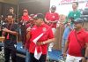 Mantan Dubes RI Lepas Peserta Karnaval Busana Tradisional