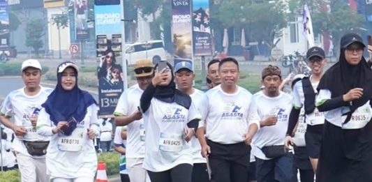 Finish di 5 KM, Wali Kota Depok Apresiasi Kegiatan Asasta Fun Run 2026