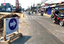 Permudah Akses Menuju Pintu Tol, Raya Cipayung Hingga Jalan H.Muhidin Mulai Dilebarin