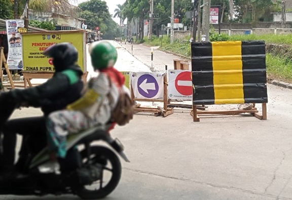 Betonisasi Jalan Sawangan Permai Capai 50 Persen, Awal Desember Beres