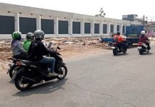 Berdiri di Lahan Eks HGB, Belasan Ruko di Depan Kantor Kecamatan Limo Diduga Bodong