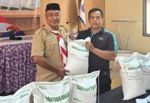 Kelurahan Kedaung Salurkan 85% Beras Bansos Bulog