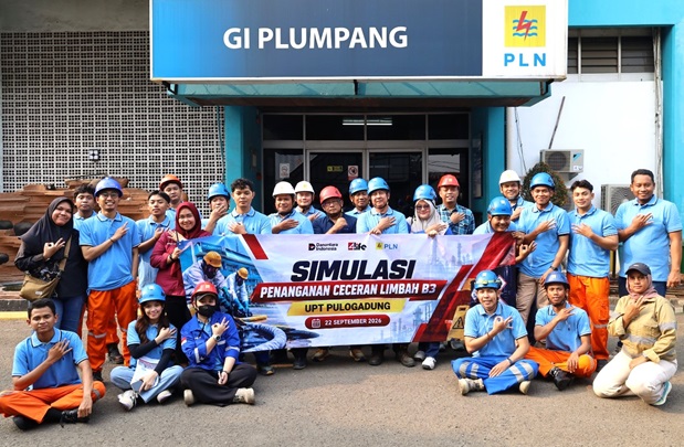 Mampu Olah Limbah B3, PLN UIT JBB Buktikan Kepedulian Terhadap Lingkungan
