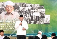 Hadir Bertakziah, Ketum PBNU Mengaku Kehilangan Sosok KH. Syukron Ma’mun