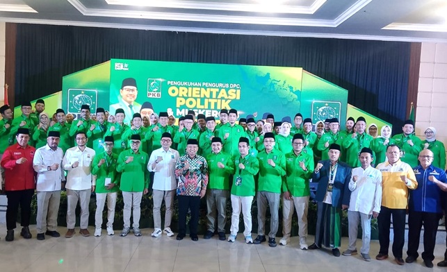 Pengurus DPC Resmi Dilantik, PKB Depok Bidik 8 Kursi di Pileg 2029
