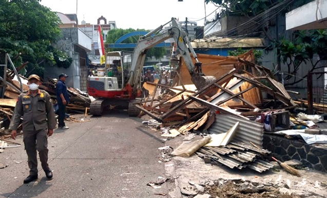 Pasca Ditertibkan, Pasar Pal Tugu Cimanggis Siap Tampung PKL