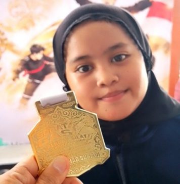 Siswi SD Muhammadiyah Meruyung Raih Juara 1 Kejuaraan Pencak Silat Tingkat Nasional